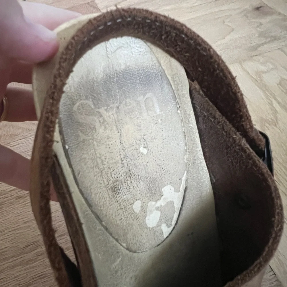 Sven Tan Slingback Clogs - Picture 4 of 7
